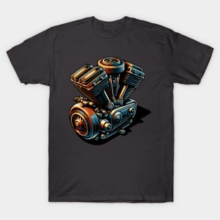 Motorcycle Engine T-Shirt